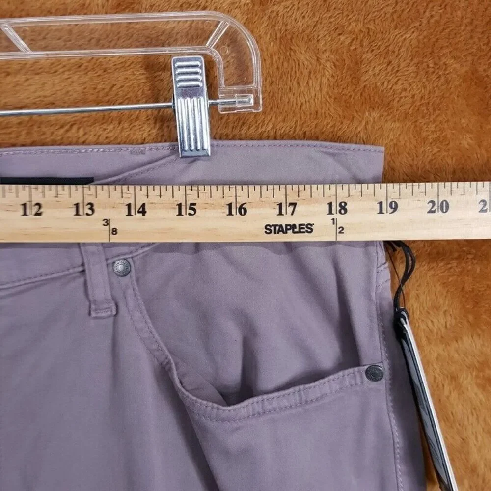 7 FOR ALL MANKIND Jeans Mens Size 38 Mauve Slim Straight Luxe Performance SLIMMY